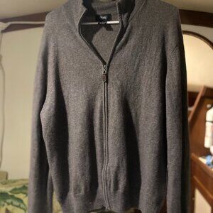 Henry 100% Cashmere Sweater, Grey